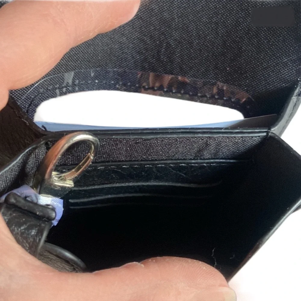 Touch Screen Purse Black Phone Case